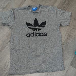 Mens gray Adidas shirt